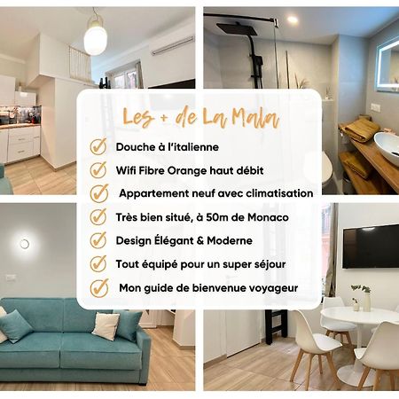 Appartements Neuf - Frontiere De Monaco - Clim - Wifi Cap-d’Ail Exterior foto